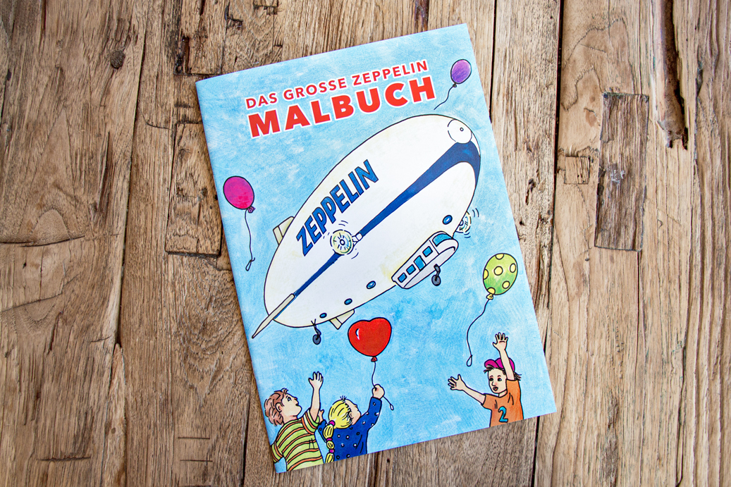 Malbuch "Zeppelin"