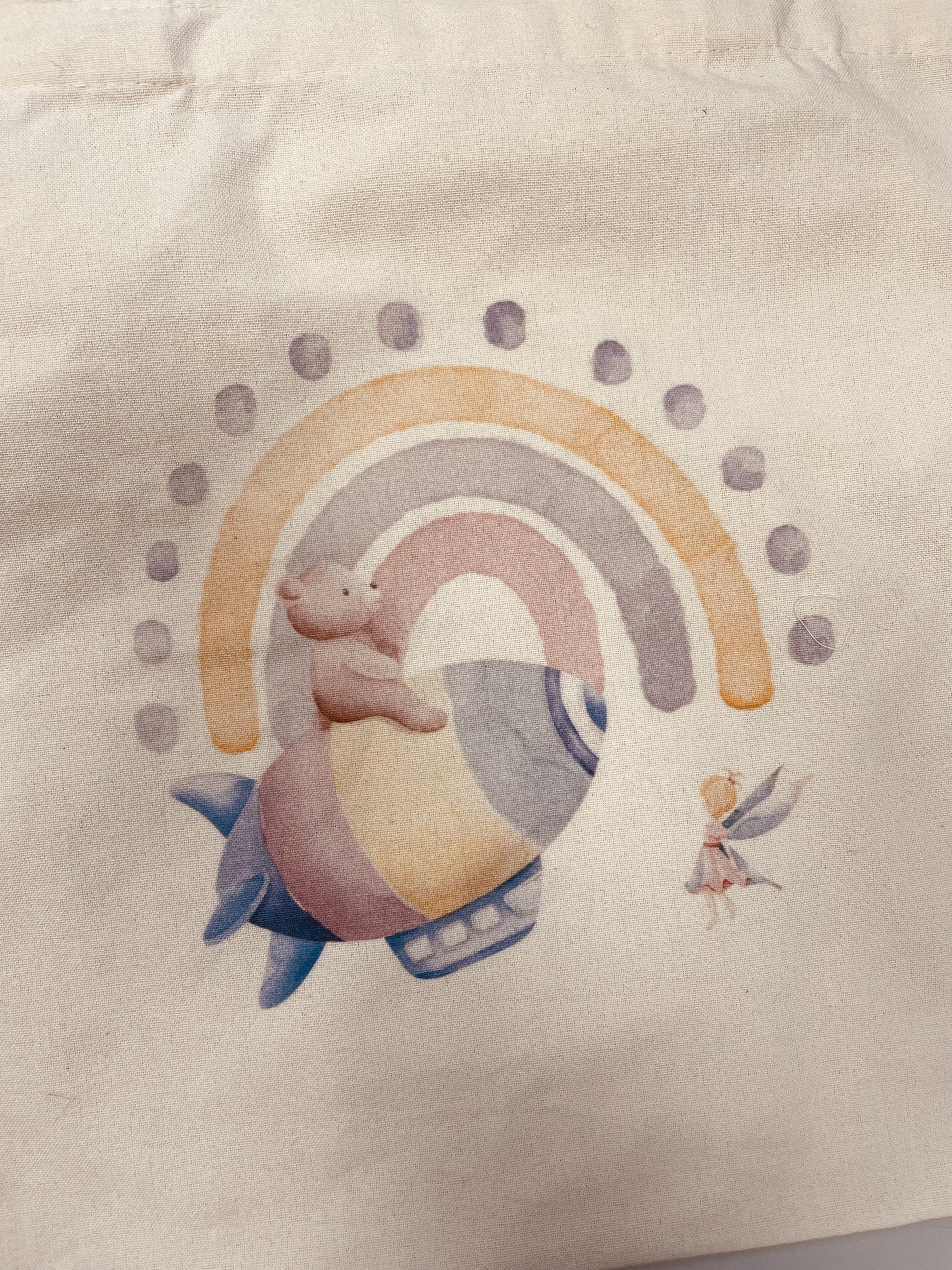 MIMORKIDS Stoffbeutel mit Henkel