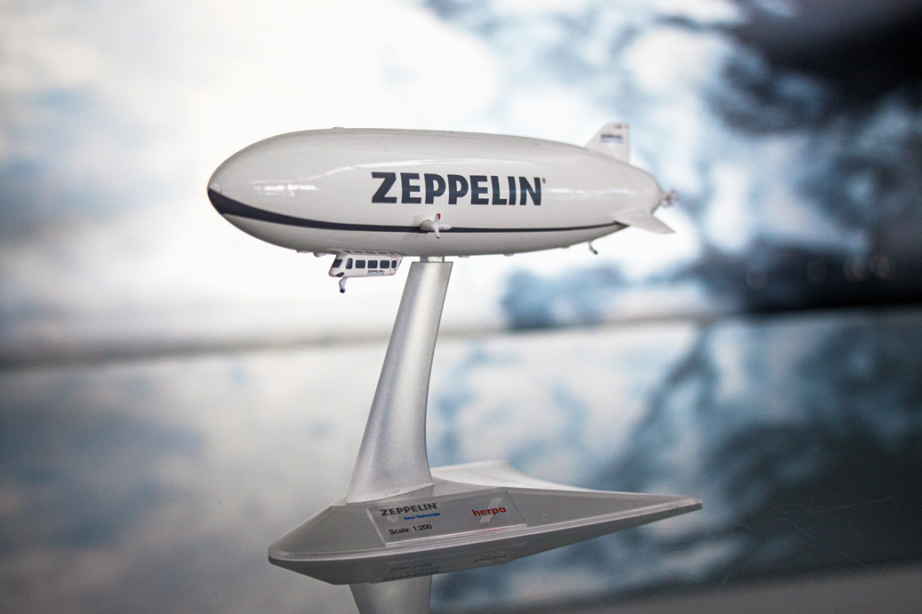 Zeppelin NT Modell 1:500 Grau von Herpa