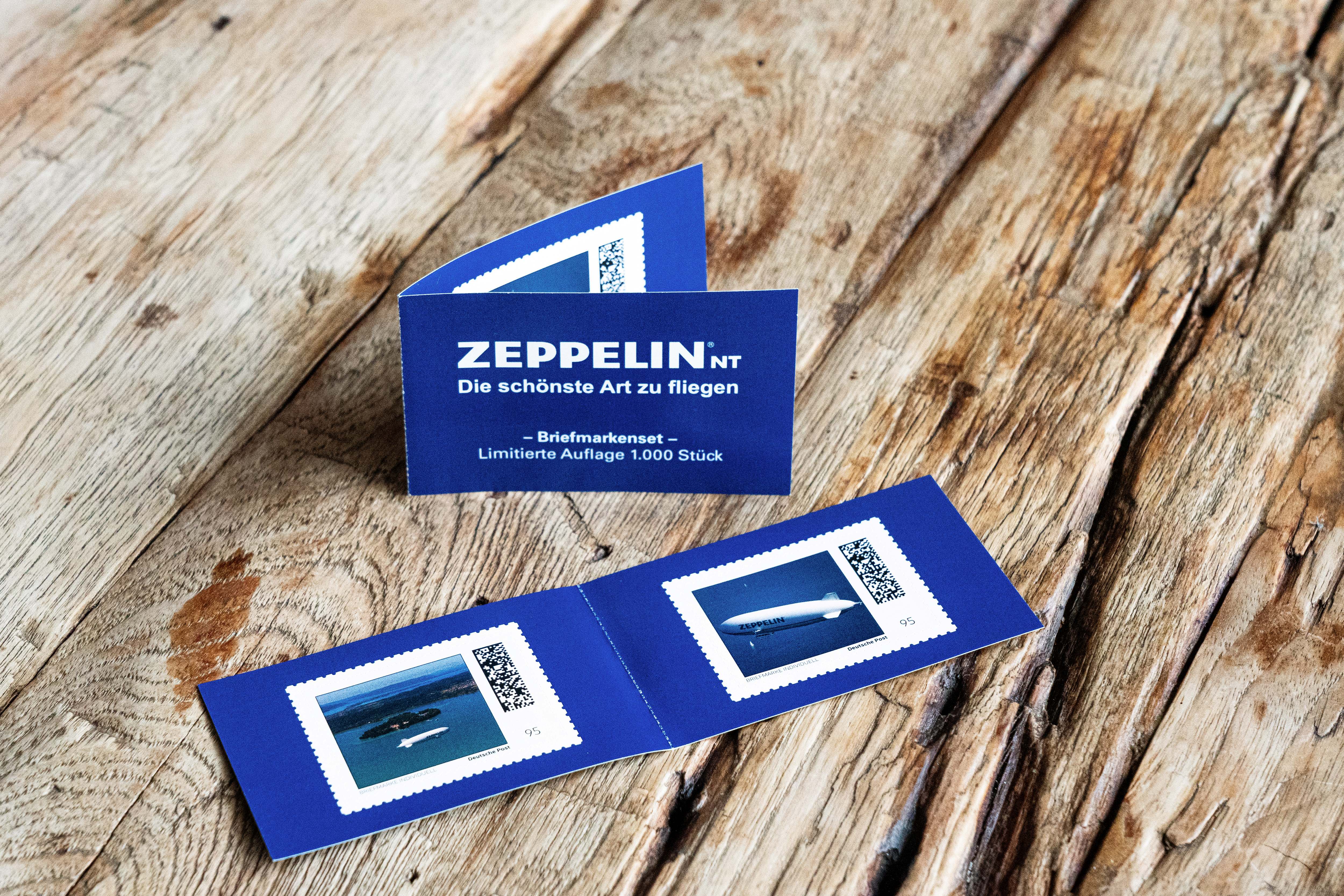 Sonderbriefmarke limitierte Auflage "Zeppelin" 2x 0,95€