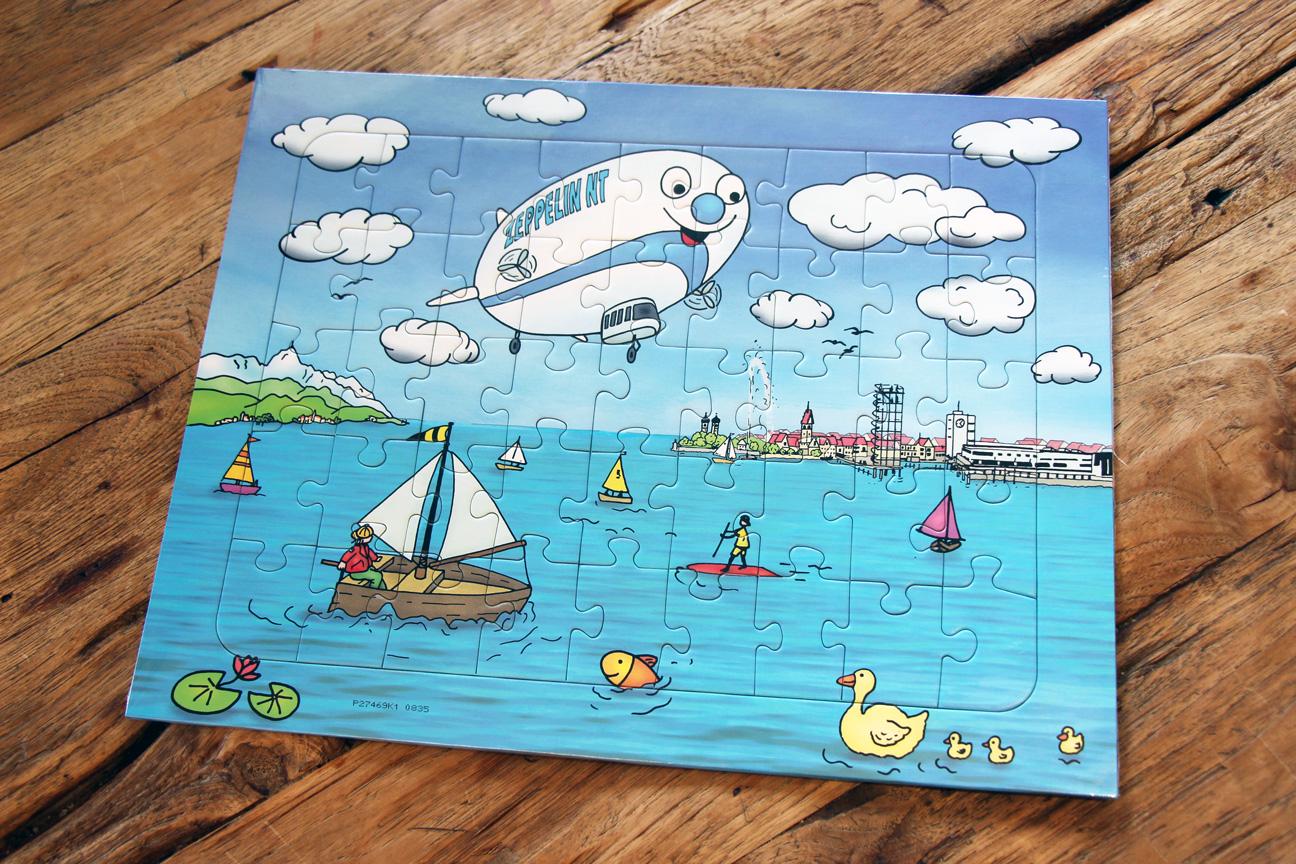 Zeppelin Kinder Puzzle