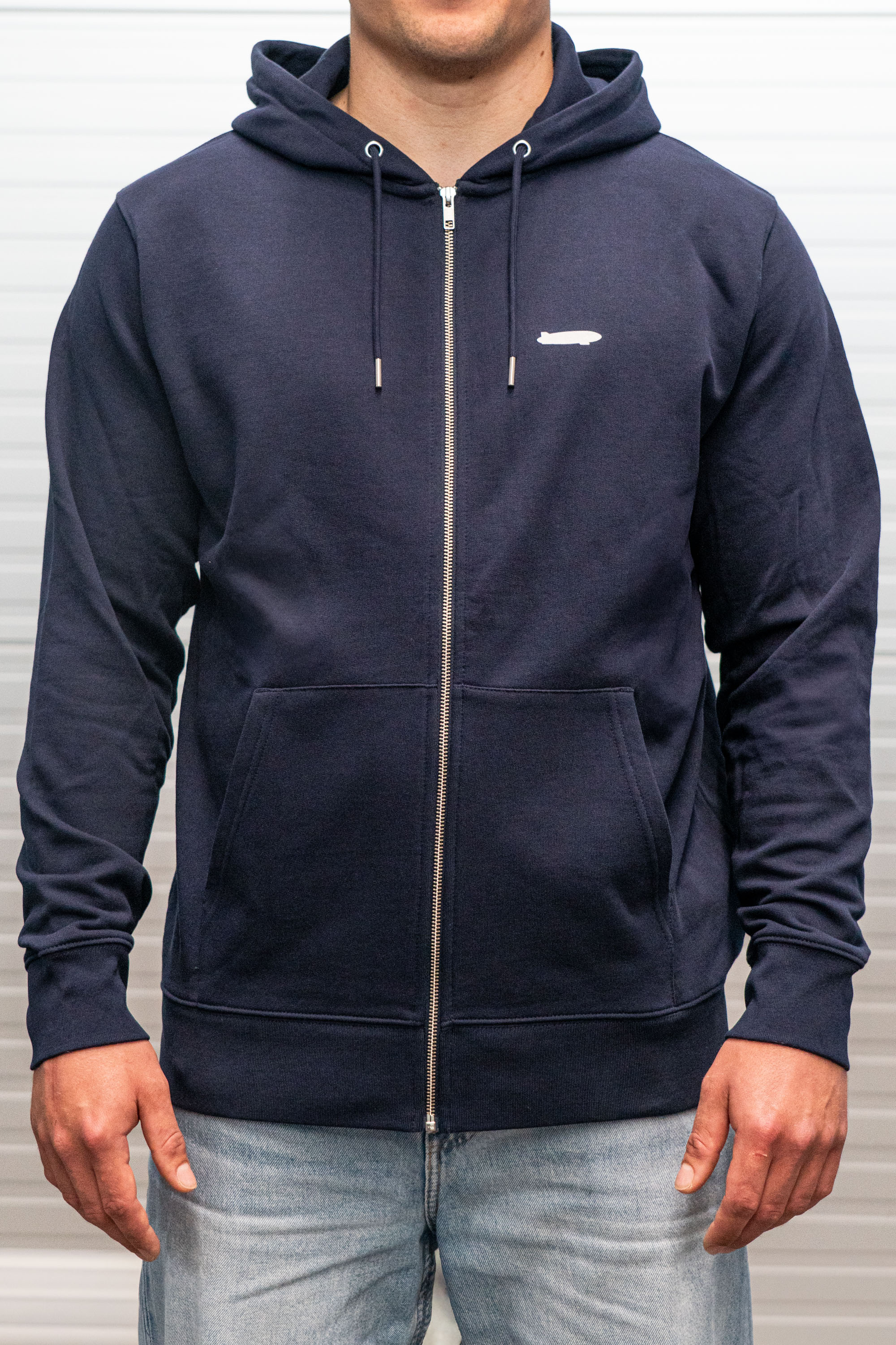 Zeppelin Sweatjacke mit Kapuze