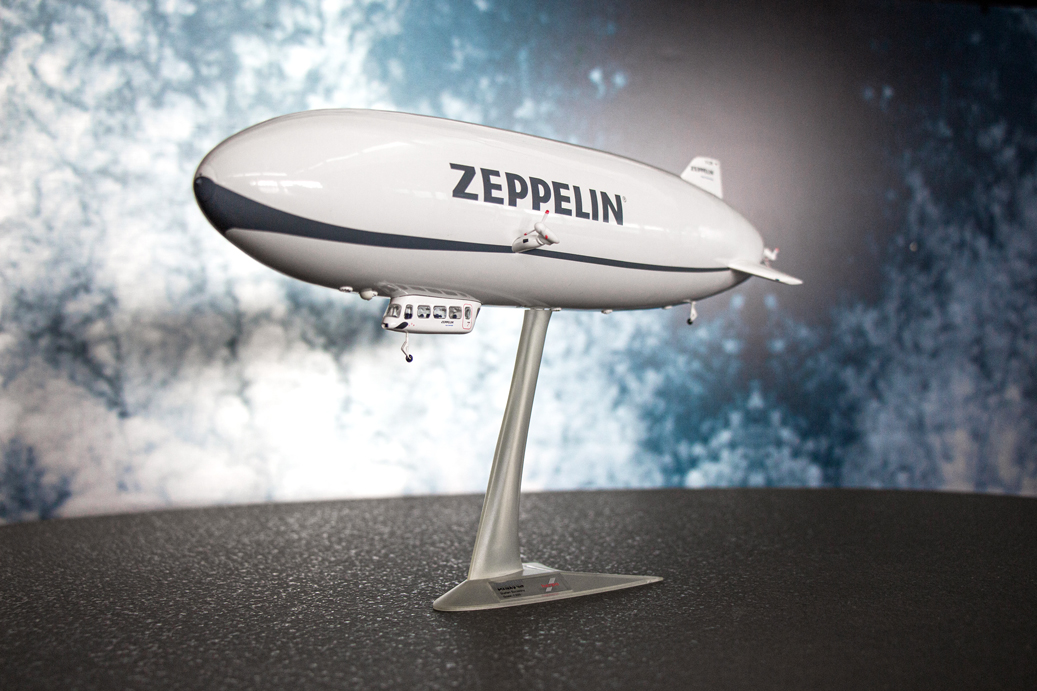 Zeppelin NT Modell 1:200 GRAU von Herpa