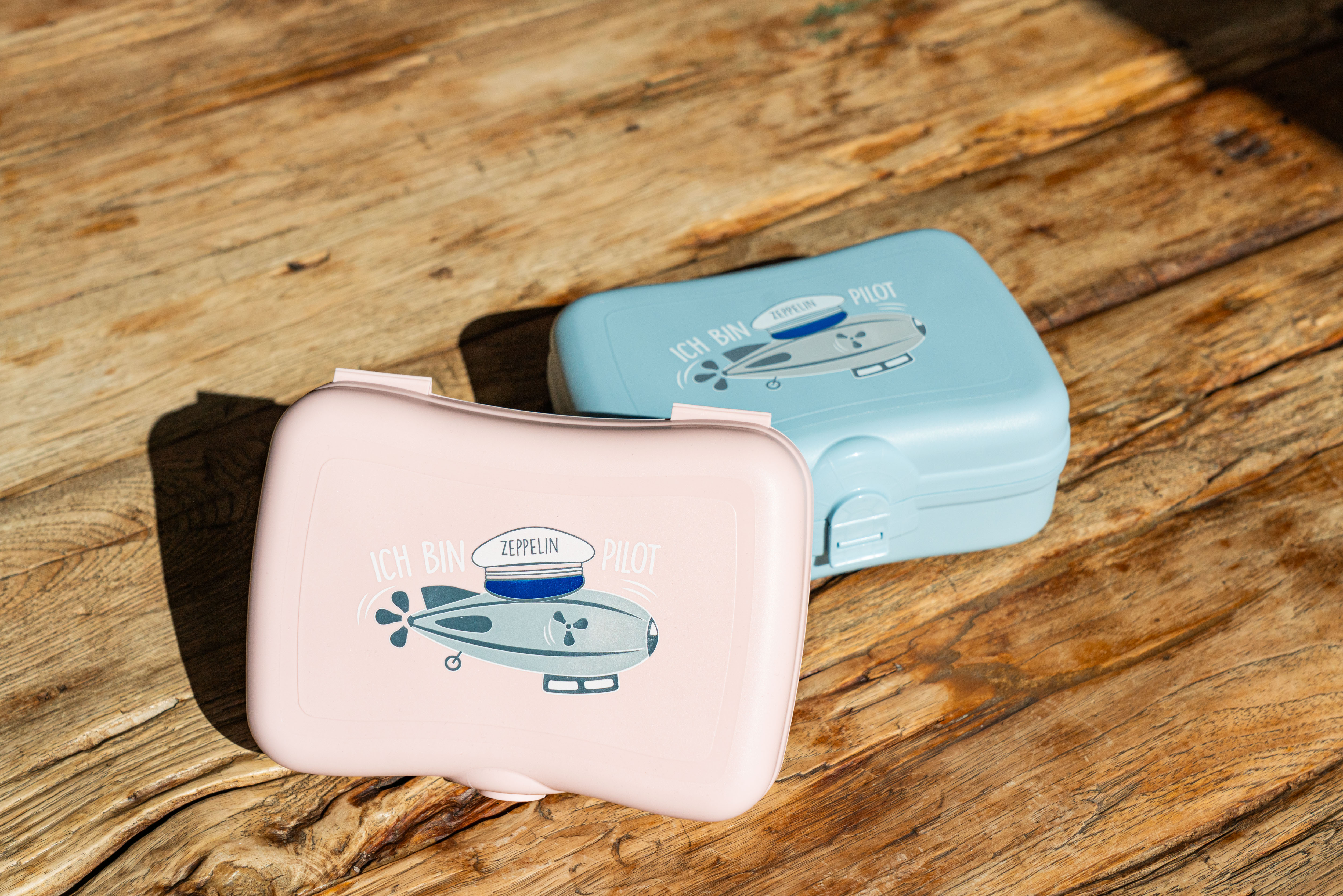 Brotdose "ich bin ein Zeppelin Pilot"