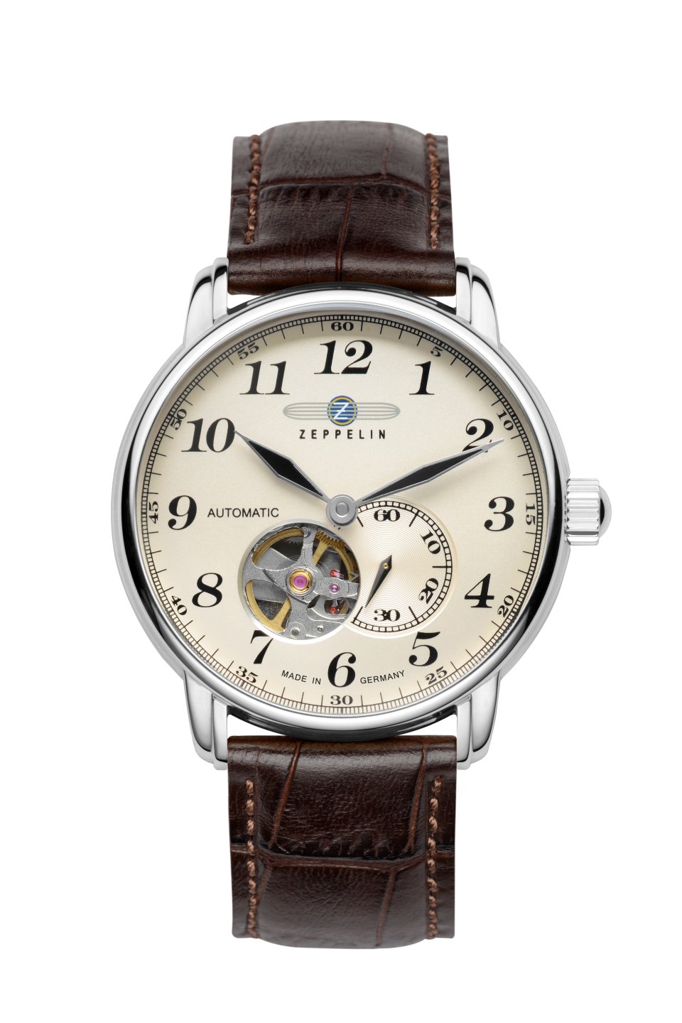 Zeppelin Uhr "Automatik mit offenem Herz" 7666-5