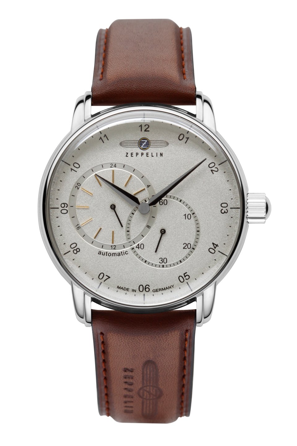 8662-1 Zeppelin Uhr New Captain´s Line